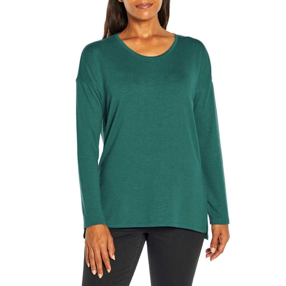 NWT Banana Republic Women's Soft Knit Long Sleeve High-Low Hem Sweater Top